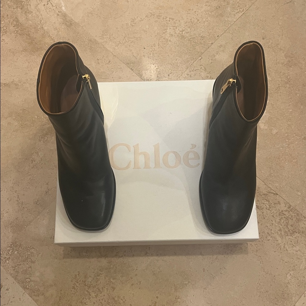 Chloé black booties